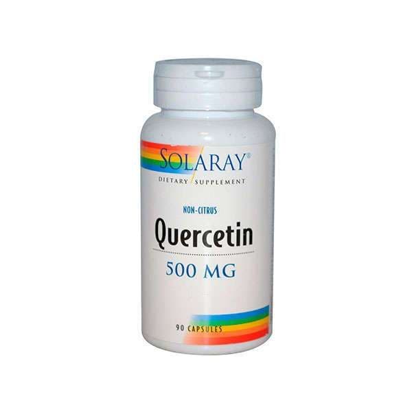 Solaray Quercetin 500mg 90 Cápsulas
