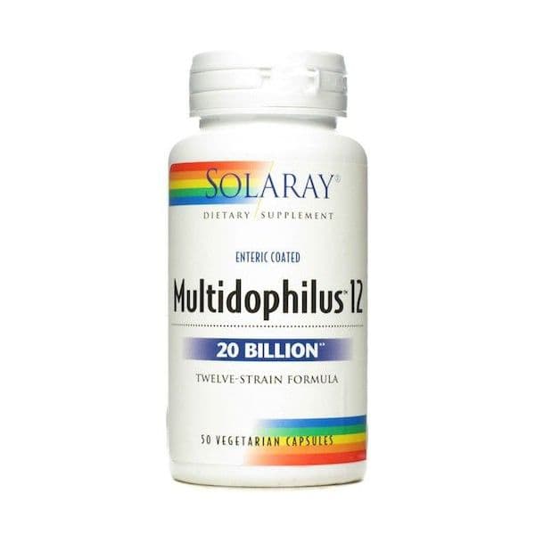 Solaray Multidophilus 12 20 Billion 50 Cápsulas