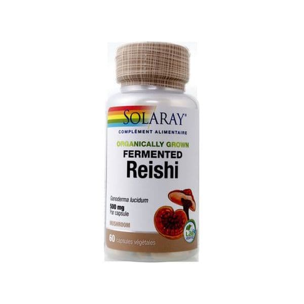 Solaray Reishi 60 Cápsulas