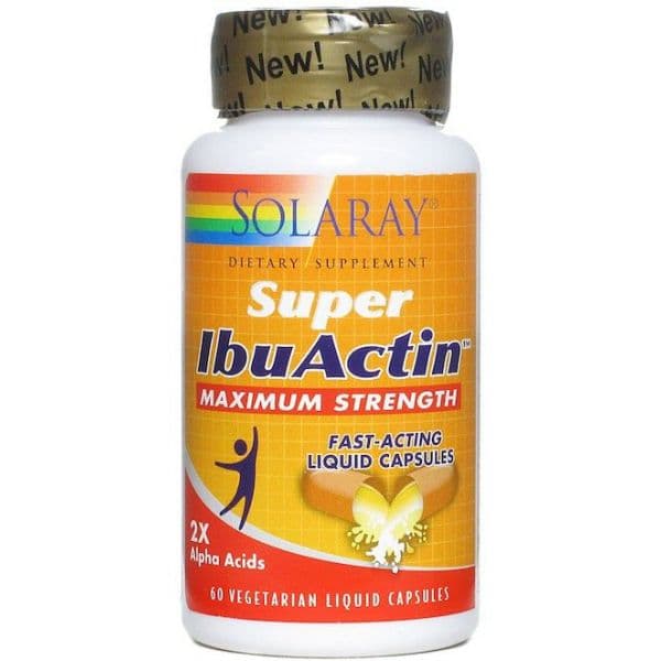 Solaray Super Ibuactin 60 Cápsulas
