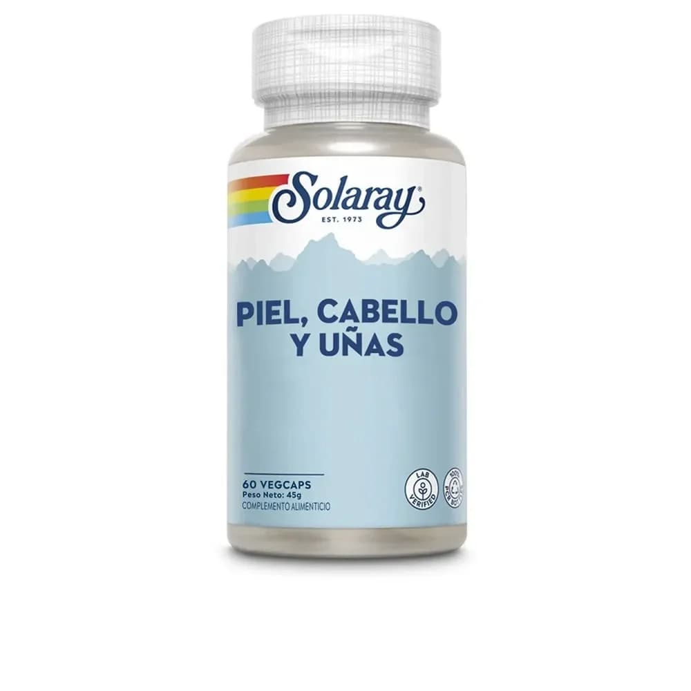 Solaray Pele Cabelo e Unhas 60 Cápsulas