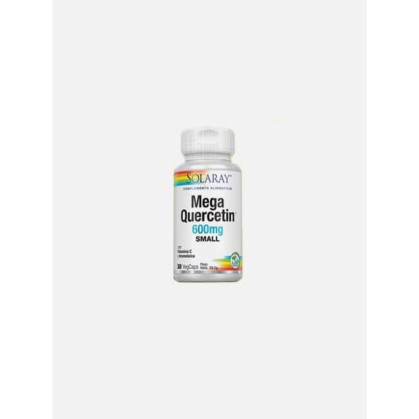 Solaray Mega Quercetin 600mg 30 Cápsulas