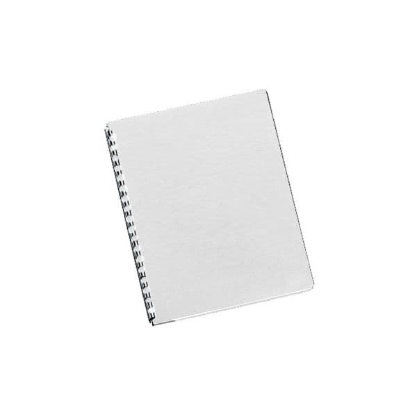 Fellowes 100 un. Fls Capa de Encadernação A4 Delta Couro 250g Marfim