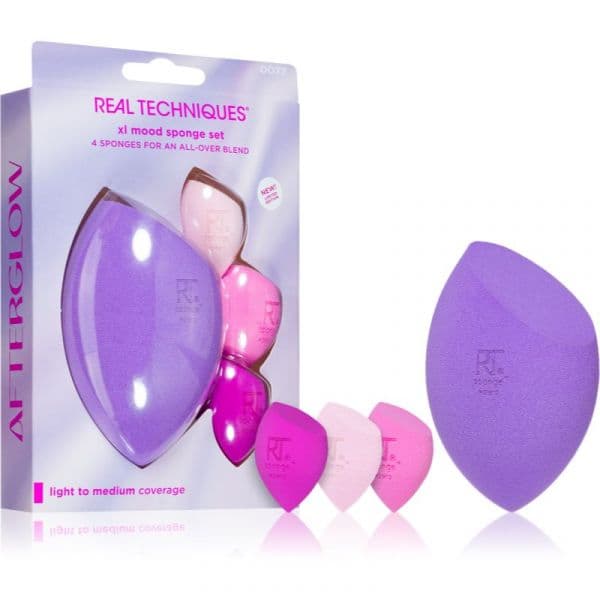Real Techniques Afterglow Esponjas (para Rosto e Corpo)