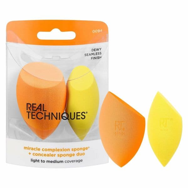 Real Techniques Miracle Complexion Sponge + Concealer Duo Esponja 2 Unidades