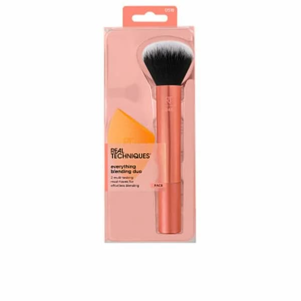 Real Techniques Everything Blending Duo Pincel de Maquilhagem 2 Peças