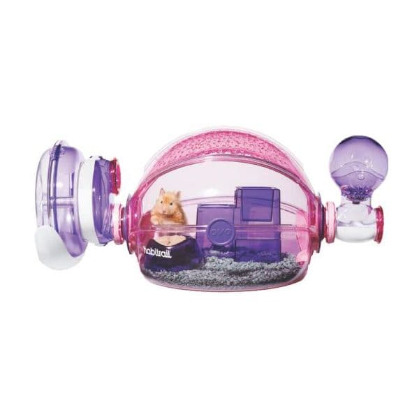 Habitrail Ovo Casa Hamster "rosa"