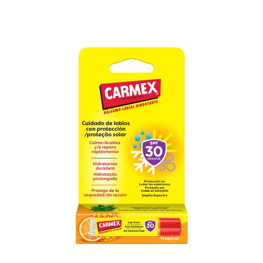 Carmex Stick Tropical Bálsamo SPF30 4,25g