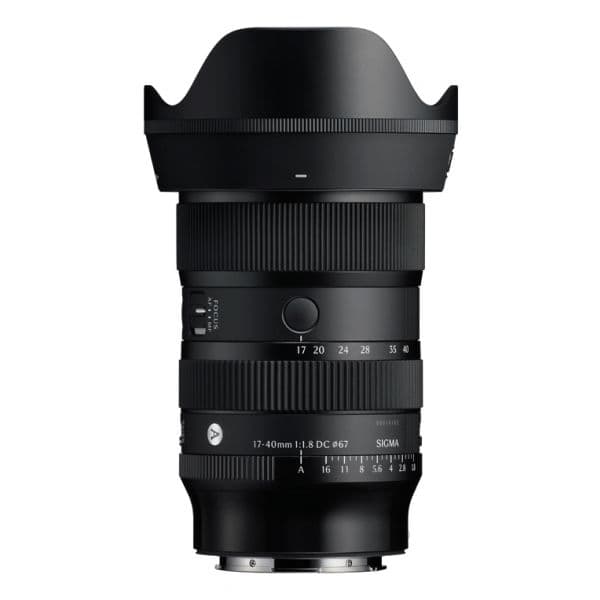 Objetiva Sigma 17-40mm f/1.8 DC DN ART para Sony E-mount