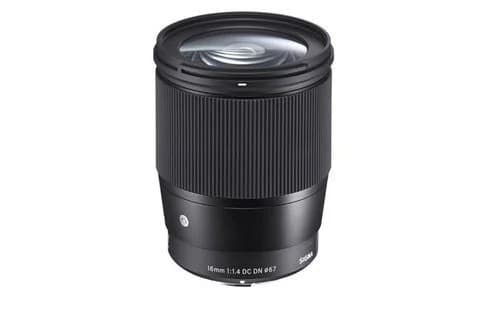 Objetiva Sigma 16mm f/1.4 DC DN Contemporary para Sony E