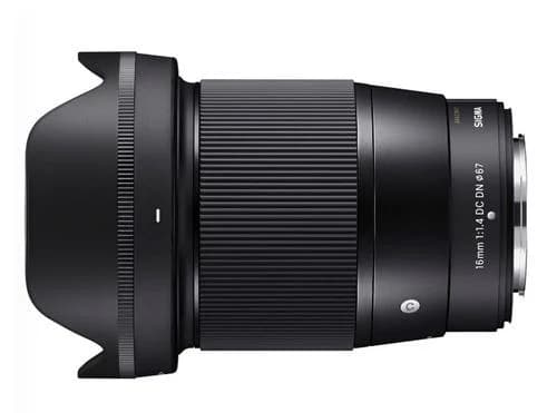 Objetiva Sigma 16mm f/1.4 DC DN Contemporary Montagem L