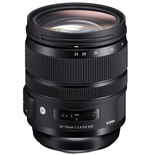 Objetiva Sigma 24-70mm f/2.8 DG OS HSM Art para Canon
