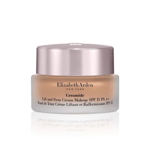 Elizabeth Arden Ceramide Lift & Firm Creme Base de Maquilhagem SPF15 420C Bronzeado Rosa Cool 30ml