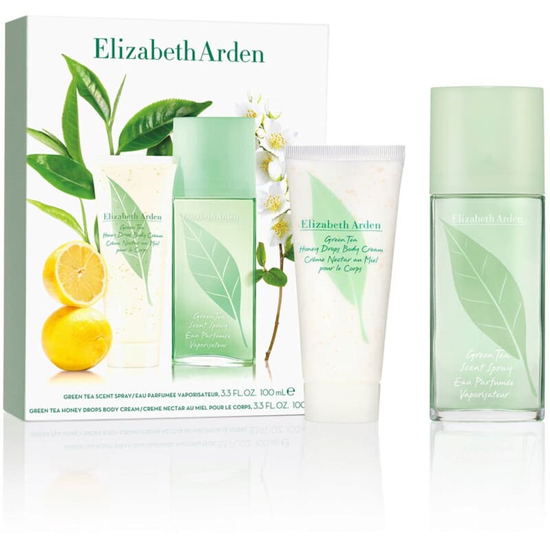 Conjunto Green Tea EDT 100 ml a tělový krém 100 ml