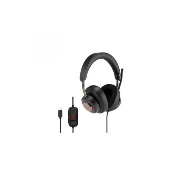 Kensington H2000 Auscultadores on Ear com Cabo USB-C Preto