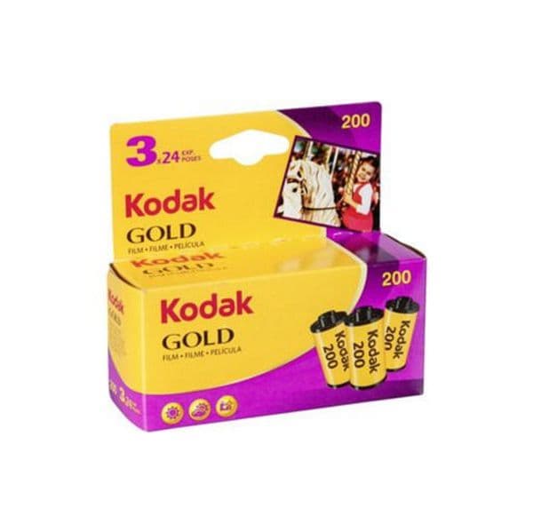 Pack 3x Kodak Gold 200 135/24