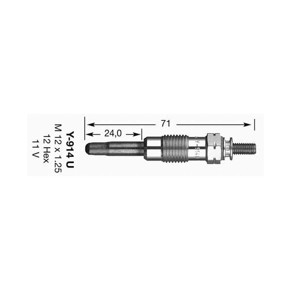 Ngk Vela de Incandescência - 2643