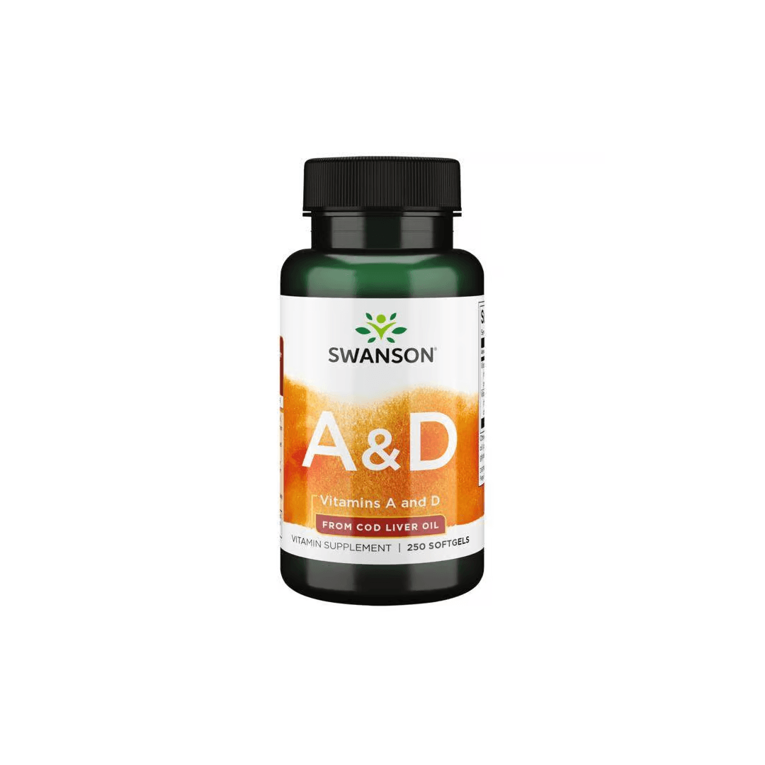 Vitamins A & D From Cod Liver Oil 250 Softgels