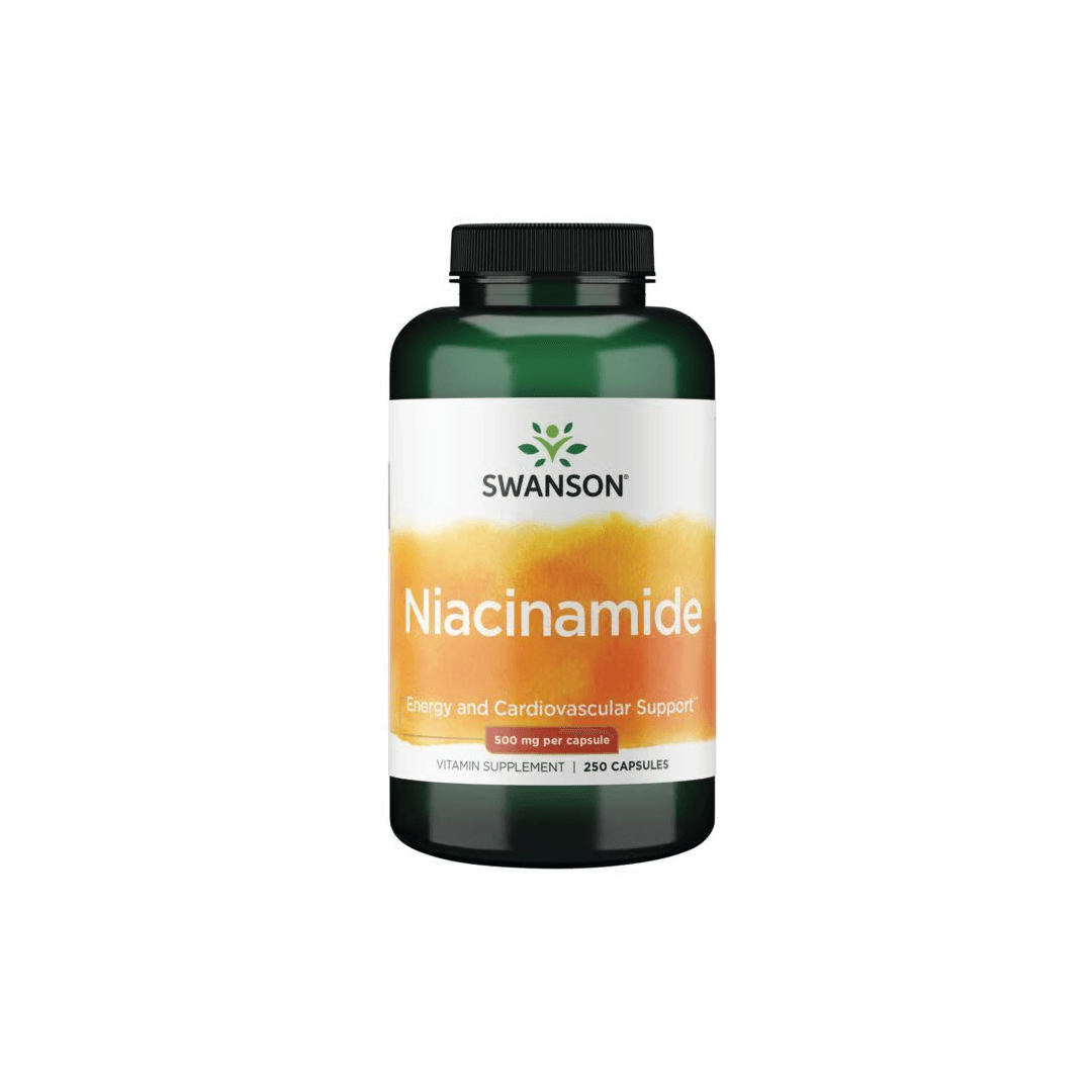Niacinamide (Vitamin B3) 500 mg 250 Capsules