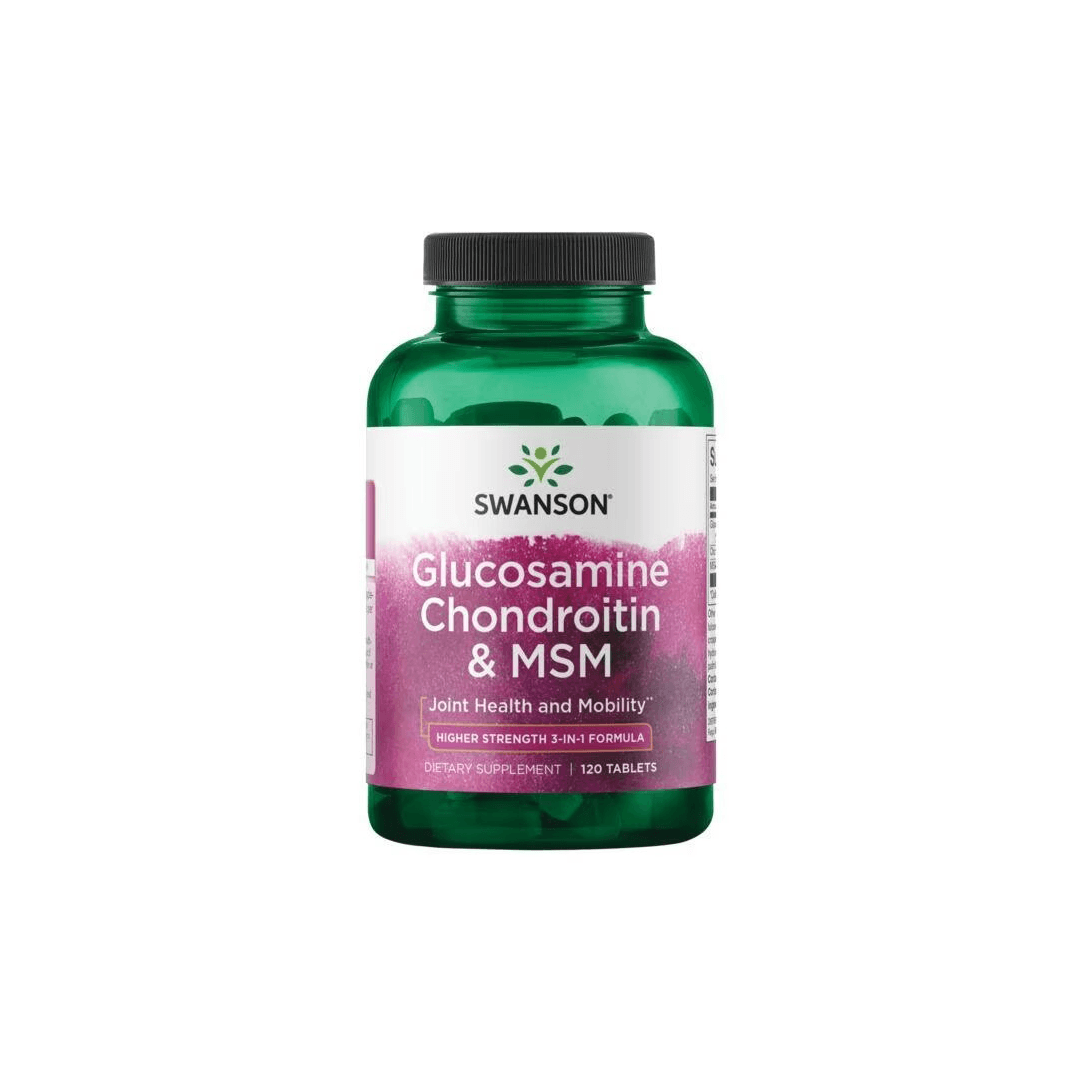 Glucosamine, Chondroitin & MSM 120 Tablets - Higher Strength