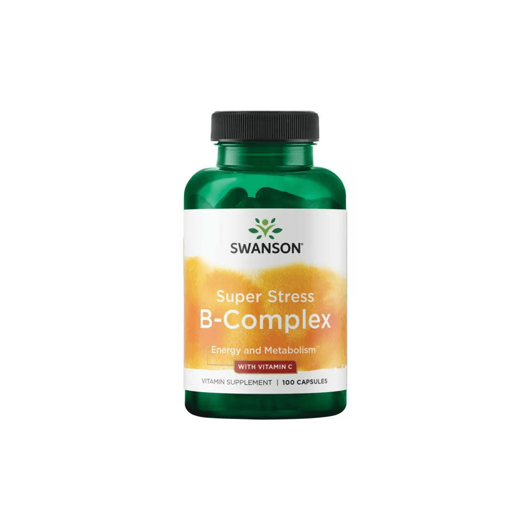 B-Complex with Vitamin C - 500 mg 100 capsules