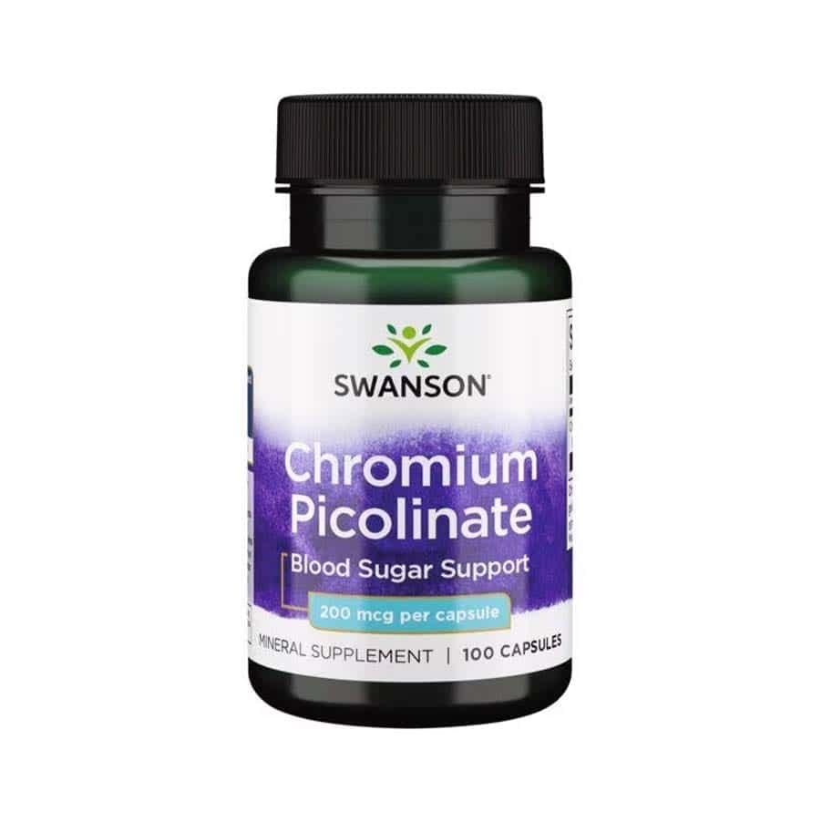 Chromium Picolinate 200 mcg 100 Capsules