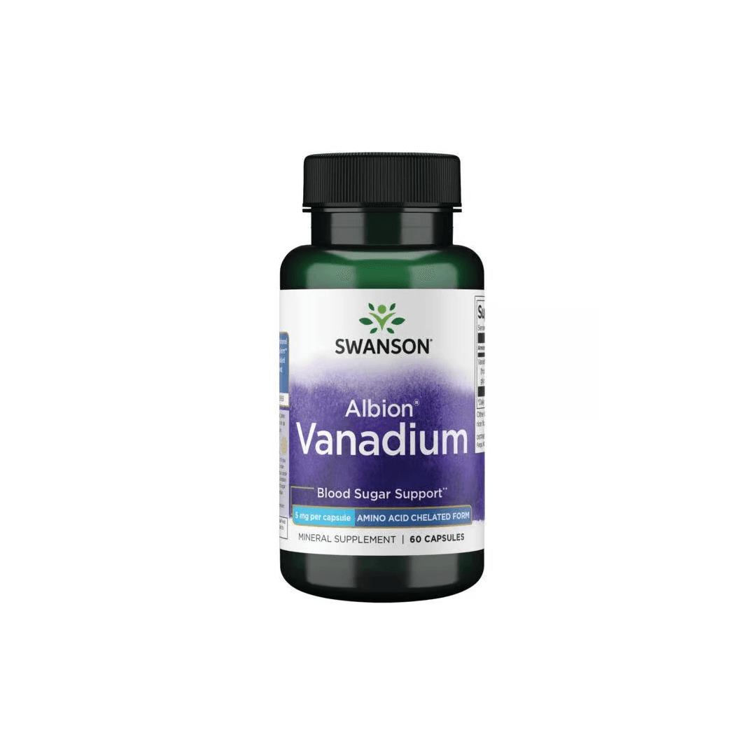Albion Vanadium 5 mg 60 Capsules