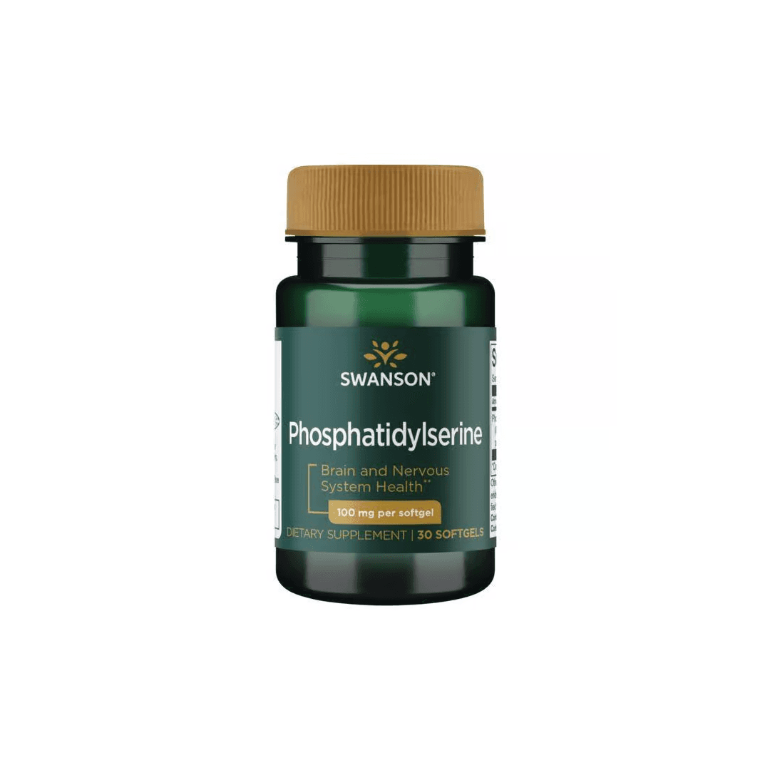 Swanson Fosfatidilserina, 100mg 30 Pérolas