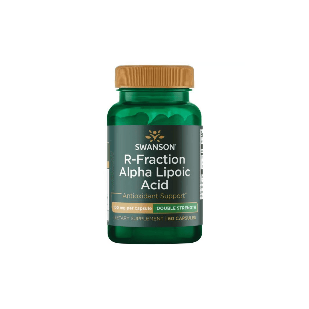 R-Fraction Alpha Lipoic Acid 100 mg 60 Capsules