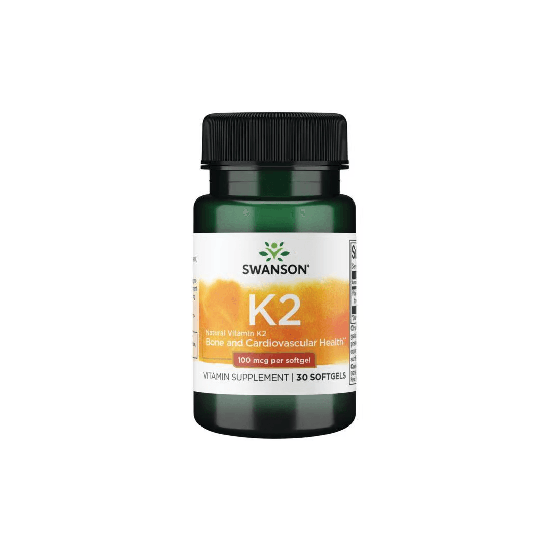 Vitamin K2- MK-7 100 mcg 30 Softgels