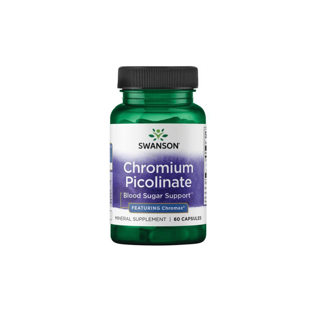 Chromium Picolinate - Featuring Chromax 200 mcg 60 Capsules