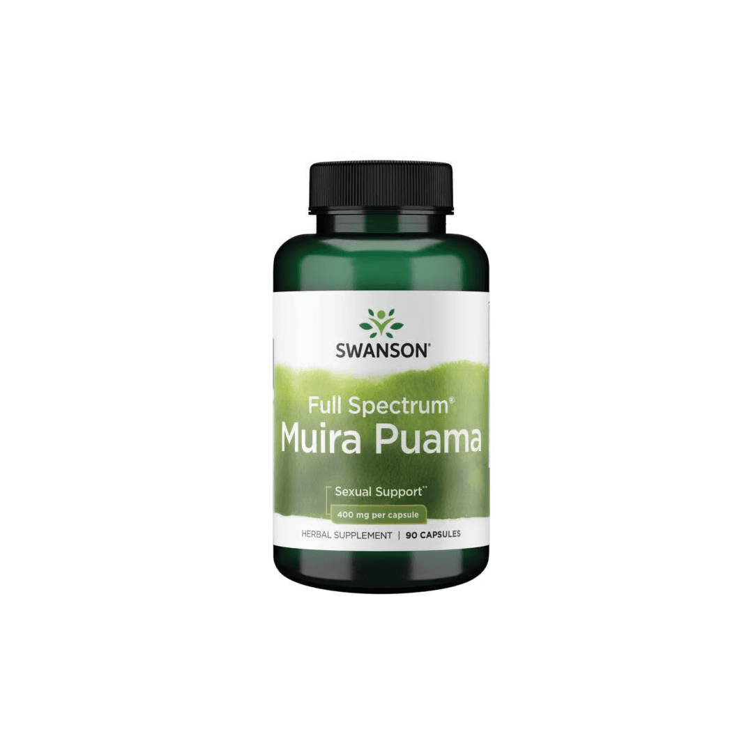 Swanson Muira Puama 400mg 90 Cápsulas
