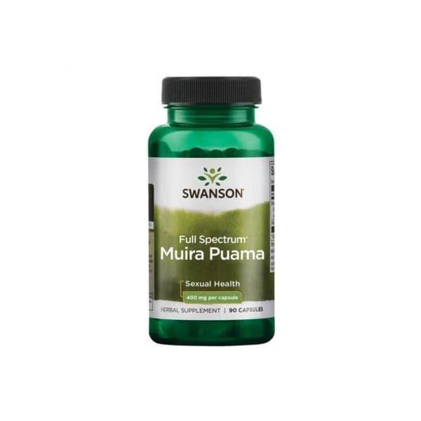 Swanson Muira Puama 400mg 90 Cápsulas