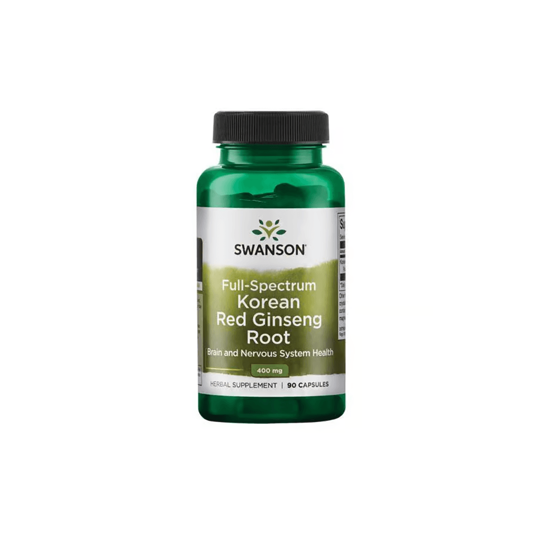 Full Spectrum Korean Red Ginseng Root 400 mg 90 Capsules