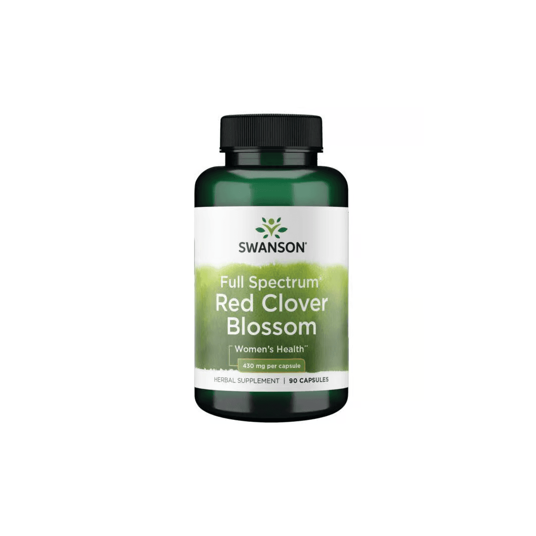 Full Spectrum Red Clover Blossom 430 mg 90 Capsules