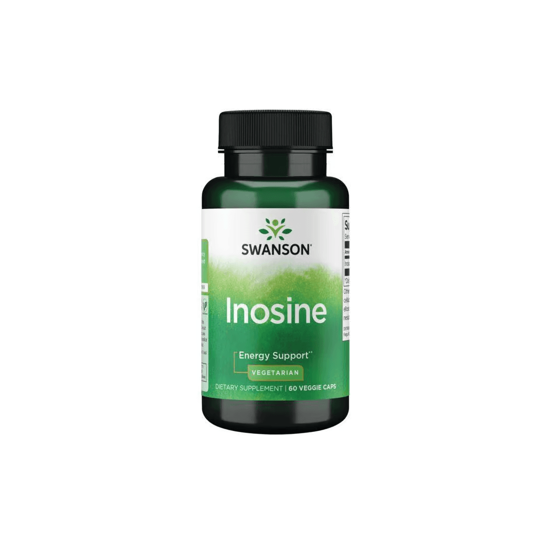 Swanson Inosina Premium 500mg 60 Cápsulas Vegetais