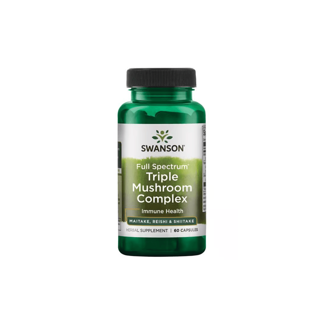 Full Spectrum Triple Mushroom Complex 60 Capsules
