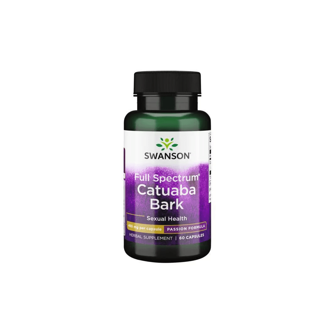 Full Spectrum Catuaba Bark 465 mg 60 Capsules