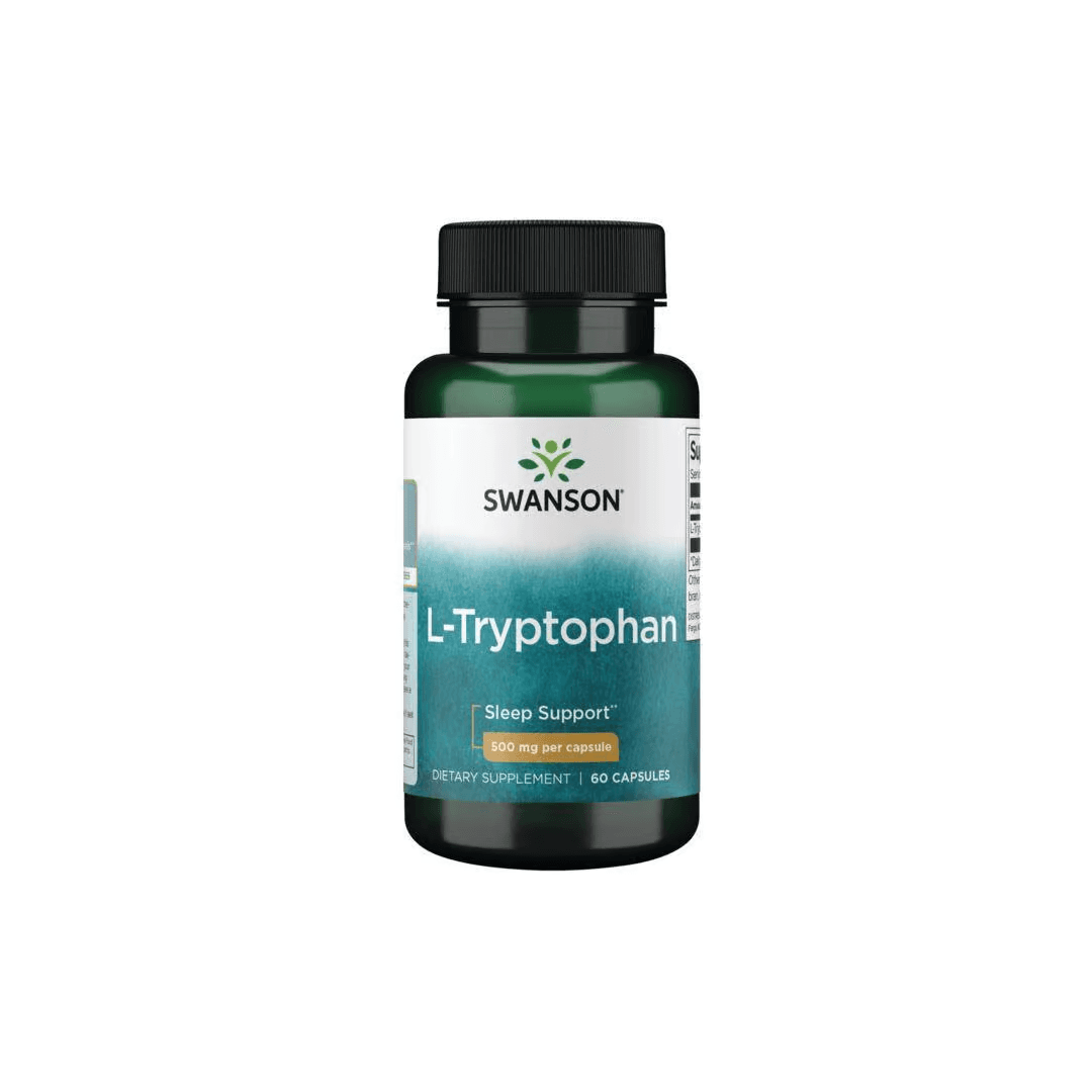 Swanson L-Triptofano 500mg 60 Cápsulas