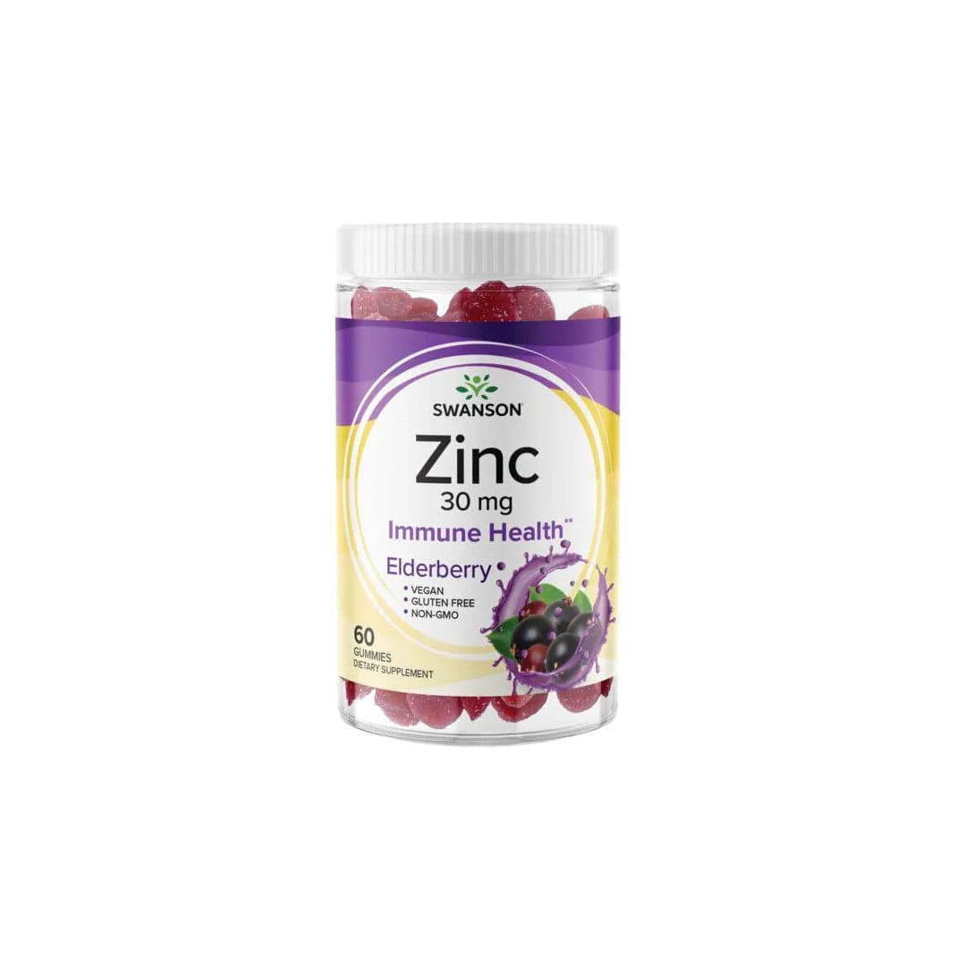 Zinc 30 mg 60 Gummies - Elderberry