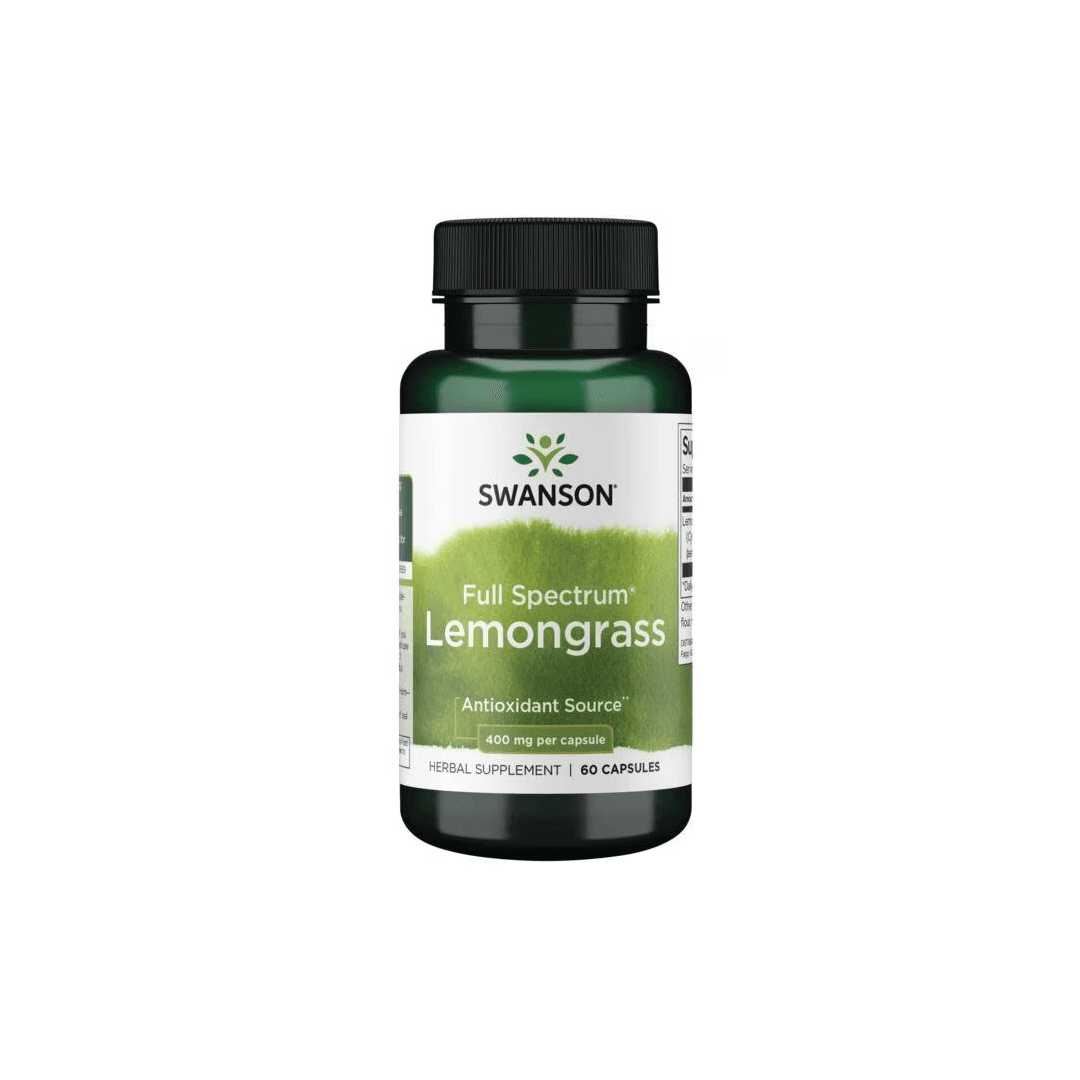 Full Spectrum Lemongrass 400 mg 60 Capsules