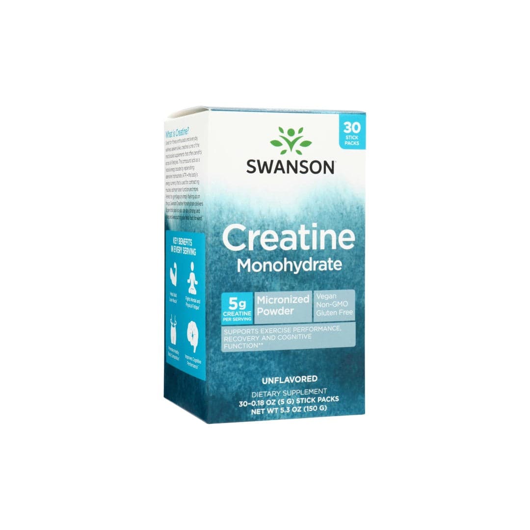 Creatine Monohydrate 30 Stick Packs - Unflavored
