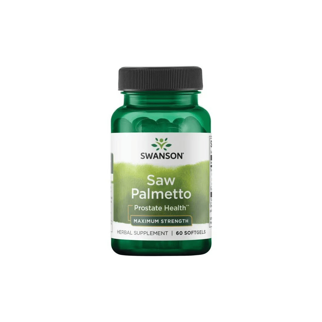 Saw Palmetto 320 mg 60 Softgels - Maximum Strength