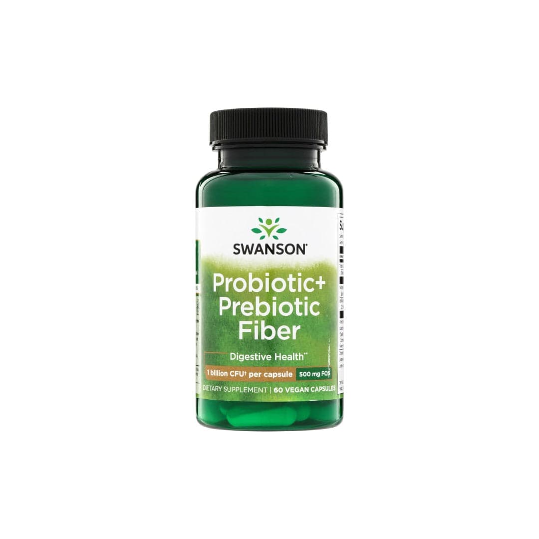 Probiotic + Prebiotic Fiber 60 Vegan Capsules