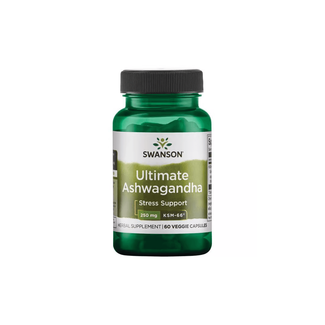 Ultimate Ashwagandha - KSM-66 250 mg 60 Veggie Capsules