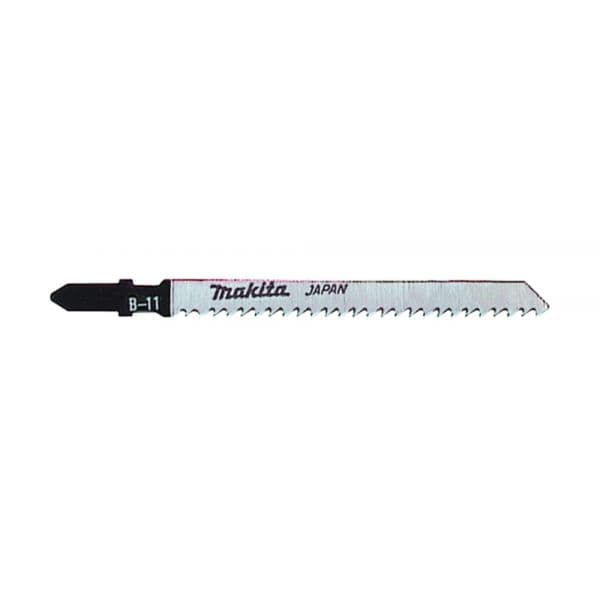 Makita Conjunto de Lâminas de Serra A-85634 para Madeira e Plástico, Aço de Alto Carbono, 5 Peças