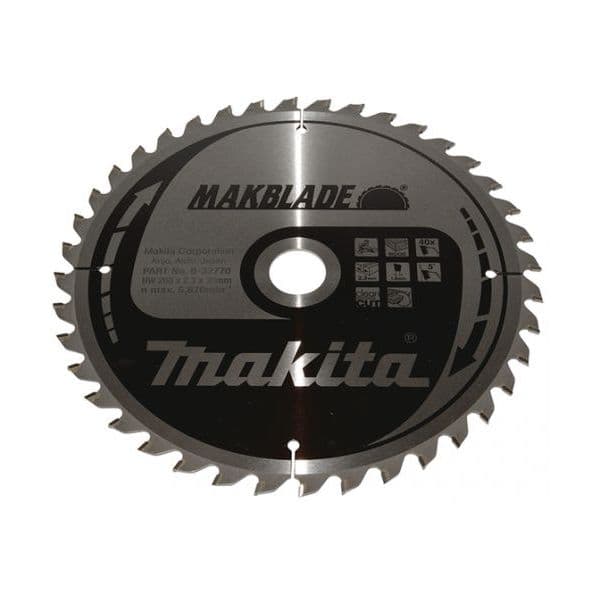 Makita Lâmina de Serra Circular Makblade para Madeira 260x30mm 40 Dentes