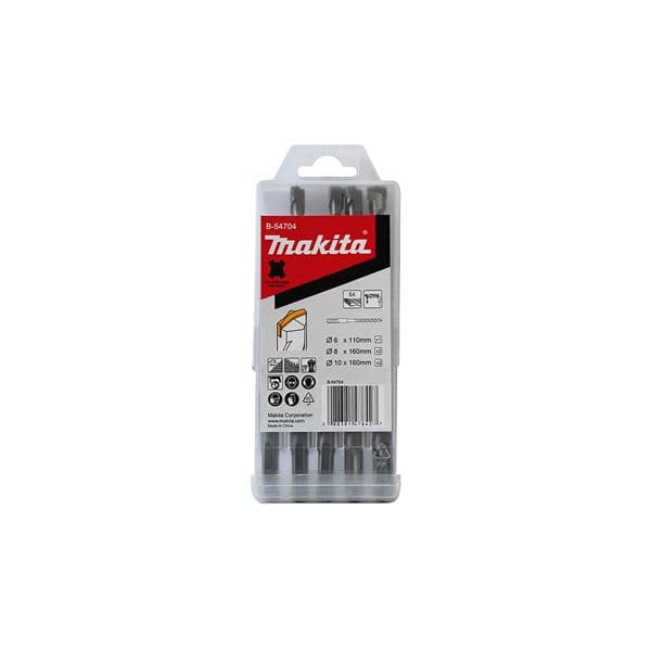 Makita Jogo de 5 Brocas Sds-plus B-54704 - MKB54704