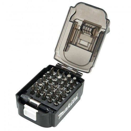 Kit 31 bits ¼ + adaptador refª B-68317 MAKITA