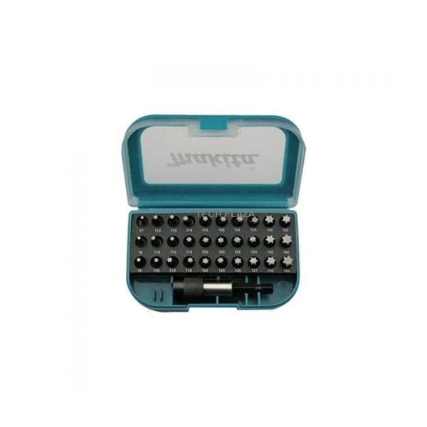 Makita Torx Conjunto Bits 31 Pcs | 31 Pcs | Torx | Caixa Dobrável de - P-73352